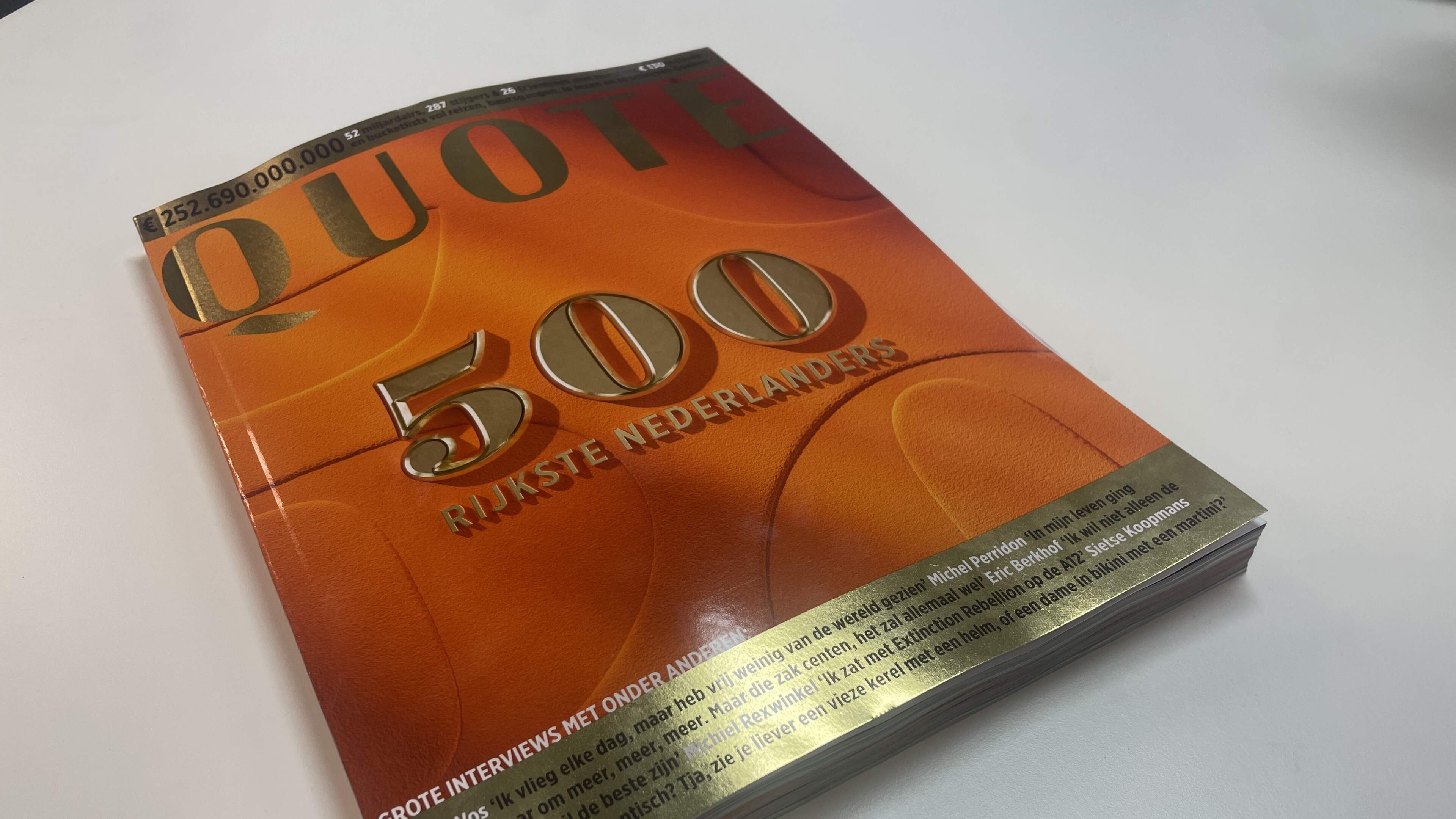 Wie Staan Er in de Quote 500?