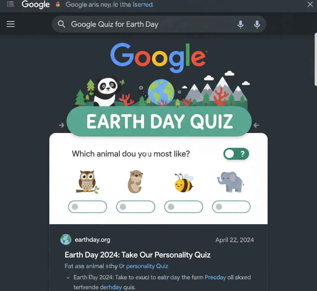 Google Quiz voor de Dag van de Aarde, Alles Wat Je Moet Weten