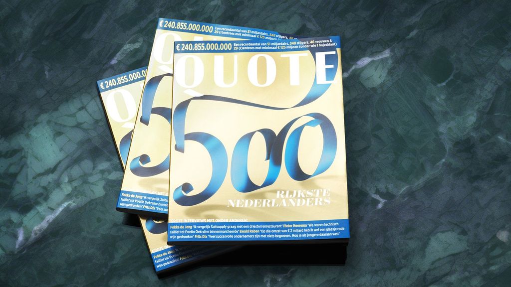 Staat Peter Gillis in de Quote 500?