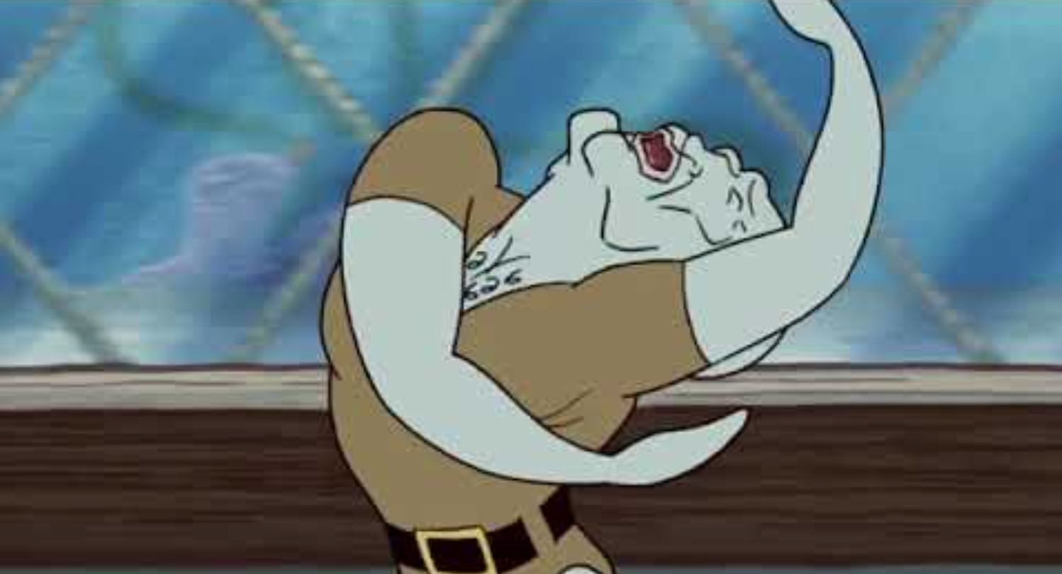 Handsome Squidward meme betekenis