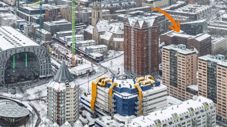 Weer in Rotterdam op 9 januari 2026 winterse chaos en gebruikerservaringen