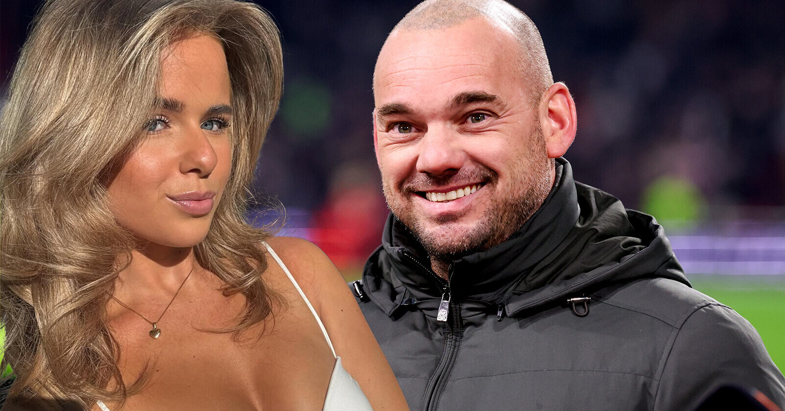 Vriendin Wesley Sneijder in 2026