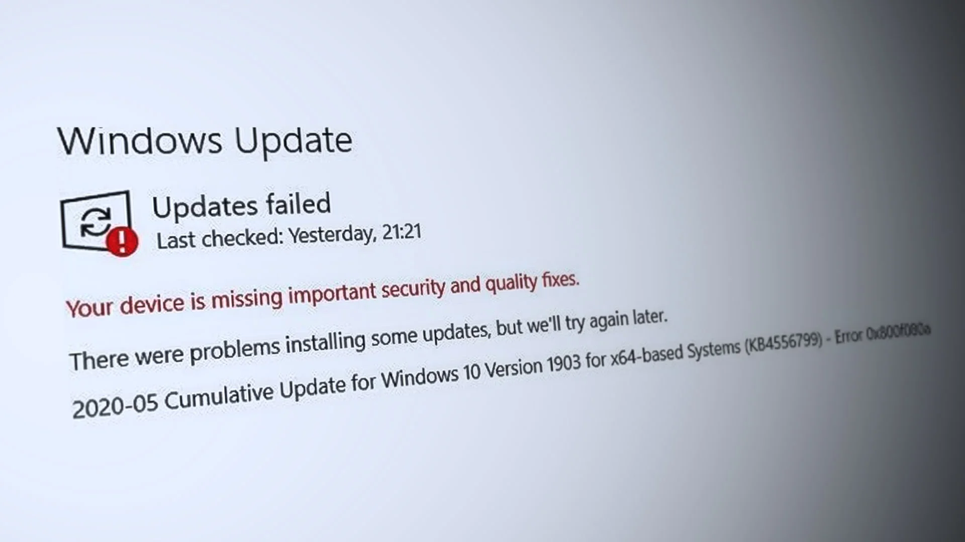 How to fix Windows Update error 2026: stappen en oplossingen