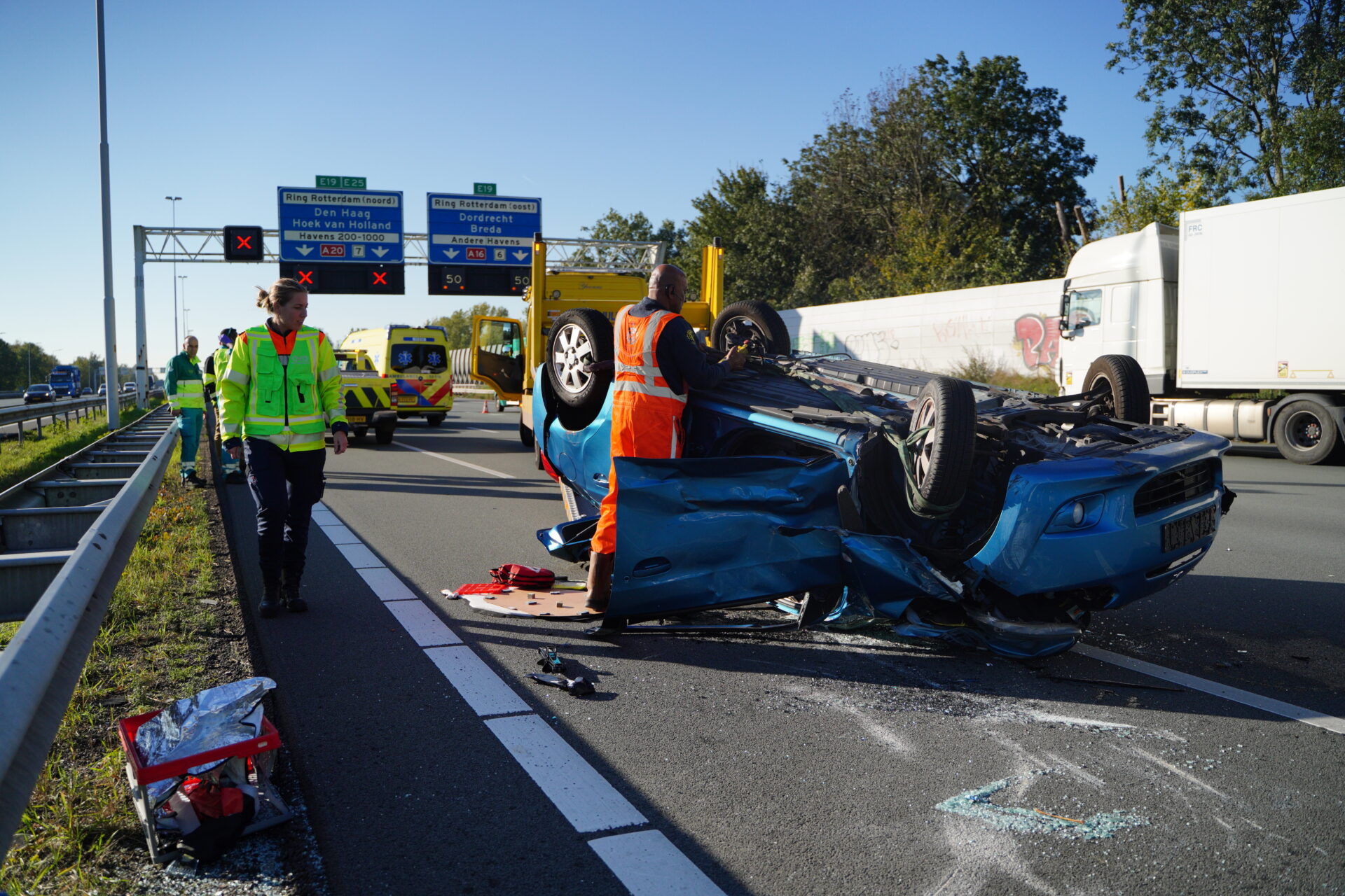 Ongelukken A20, A50, A27, A12 en A3 – 29 januari 2026