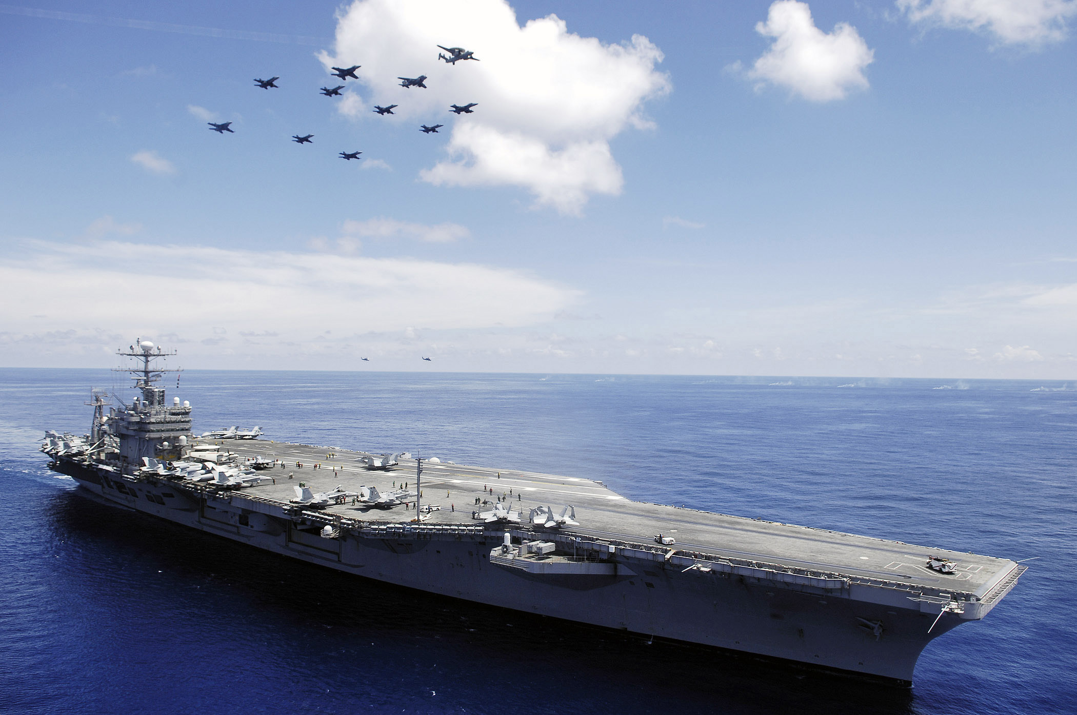 USS Abraham Lincoln: actuele locatie van vliegdekschip