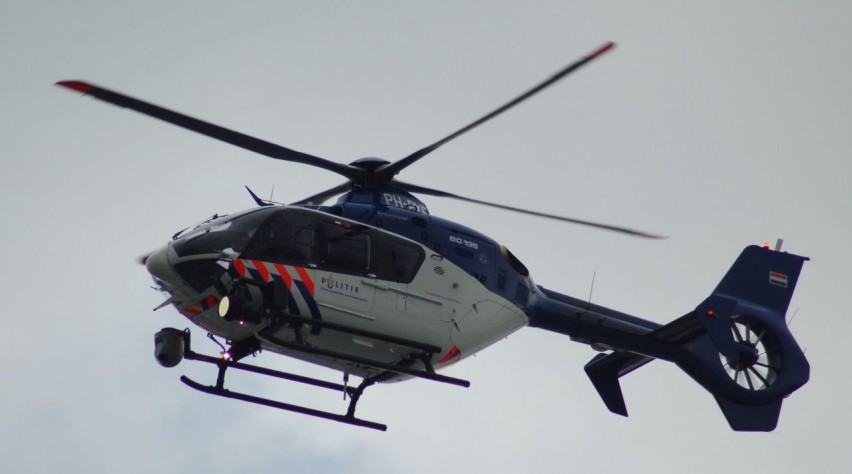 Politiehelikopter boven Zoetermeer vandaag actief