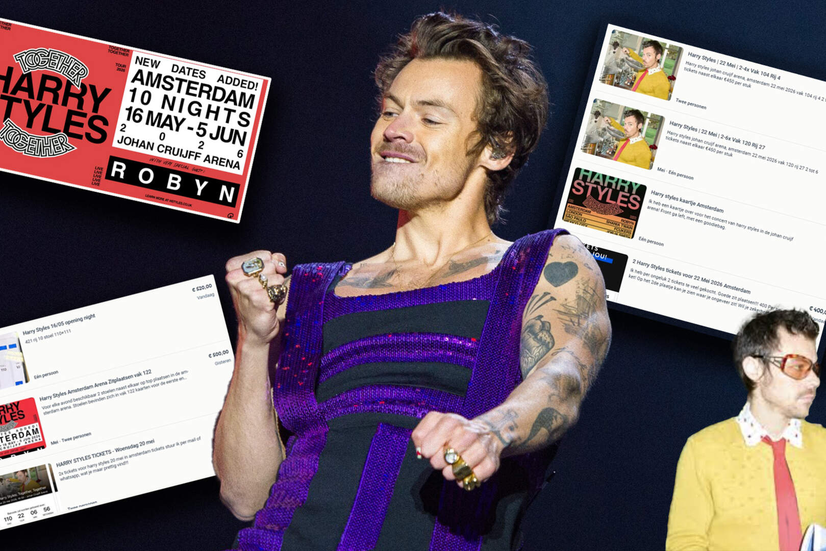 Harry Styles Amsterdam tickets en prijzen – 30 januari 2026