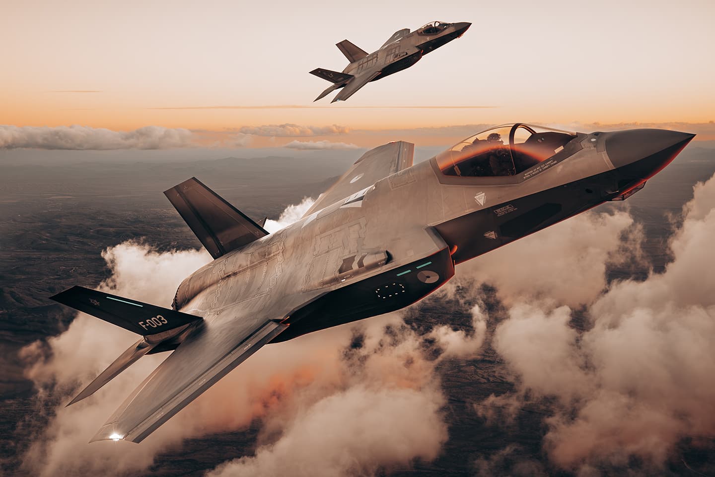 F35 vertrektijden Schiphol 31 januari 2026