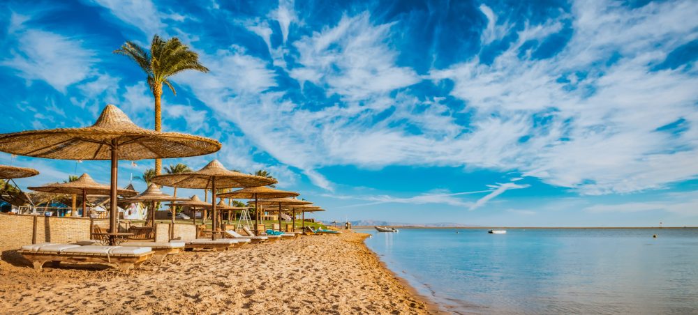 Weer Hurghada februari zon, temperatuur en zee