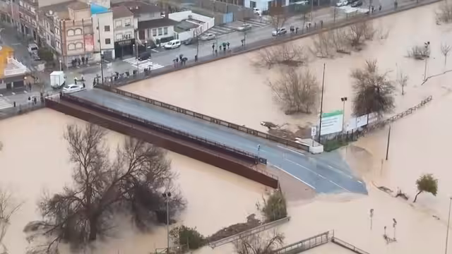 Zware regenval treft Zuid-Spanje overstromingen