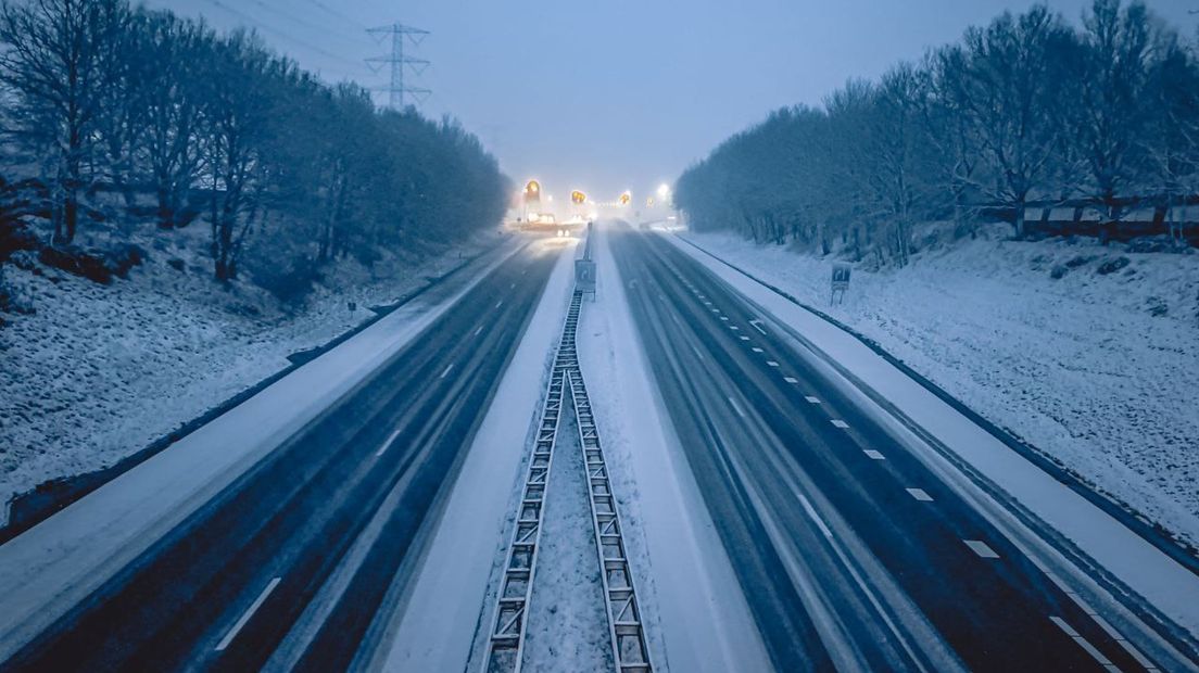 Waarschuwing sneeuw en ijzel 7 feb 2026