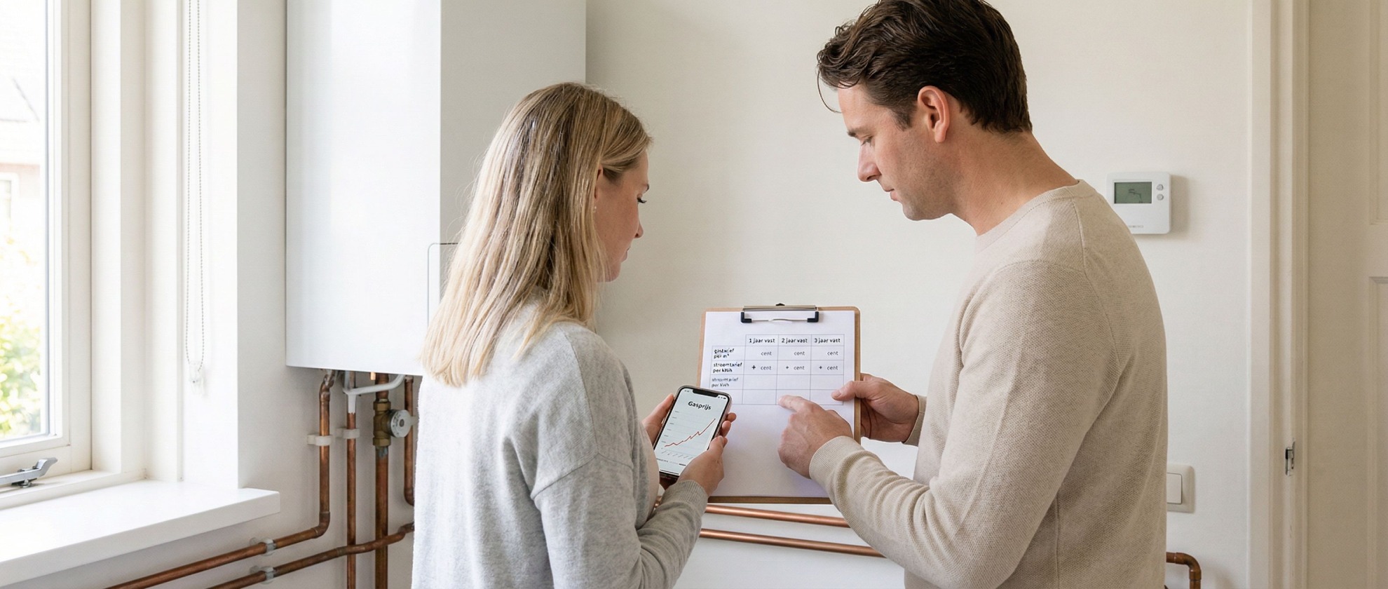Energieprijzen vergelijken 8 februari 2026 Gas & Stroom Tarieven Check