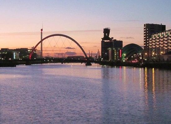Belangrijkste rivier van Glasgow River Clyde