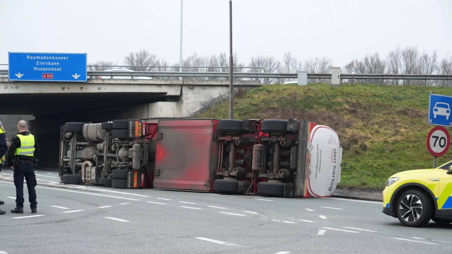 A59 afgesloten vandaag 10 feb 2026 – oorzaak & verkeersinformatie