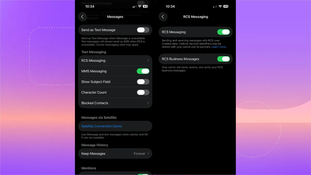 RCS-berichten inschakelen op Android en iPhone