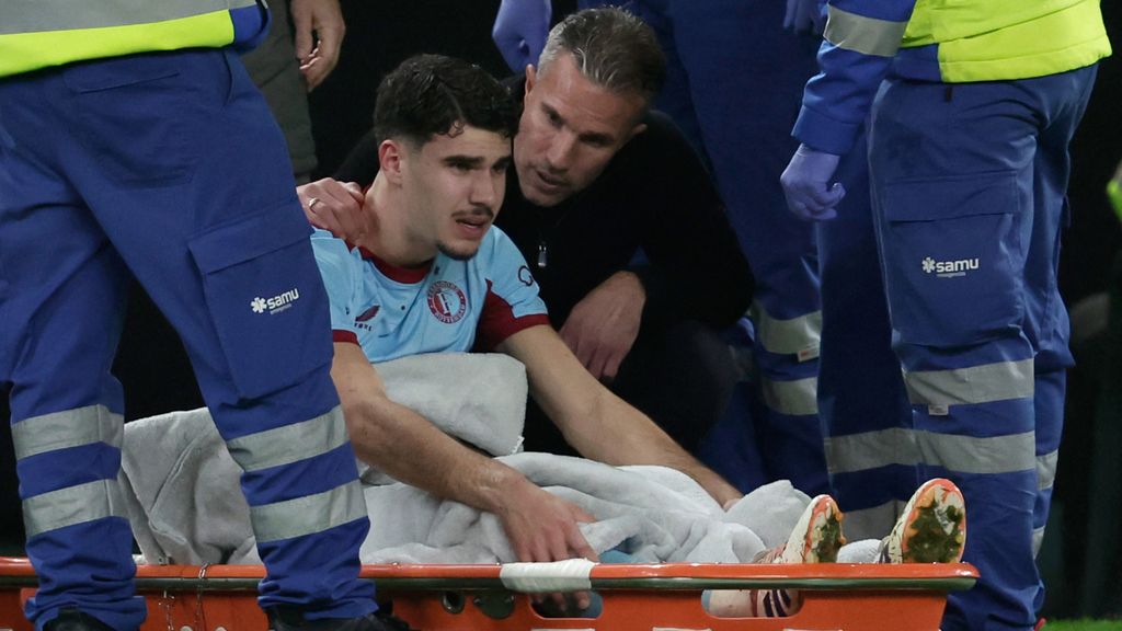 Shaqueel van Persie blessure, update knie en revalidatie
