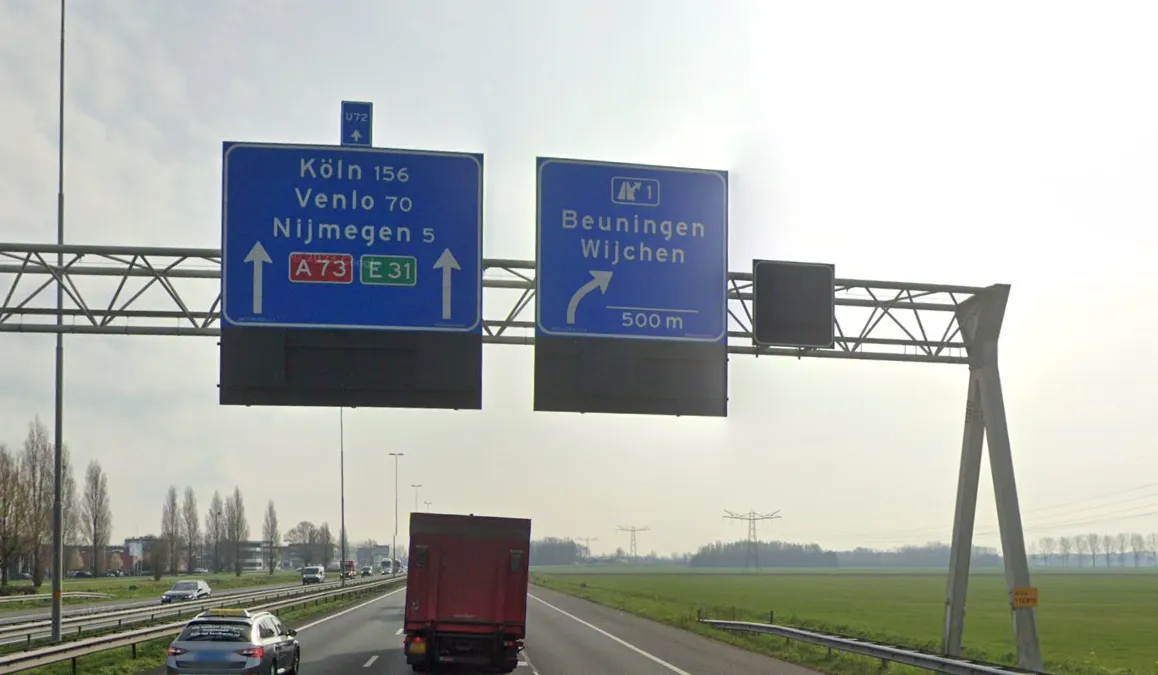A73 en N57 vandaag: actuele verkeerssituatie en afsluitingen