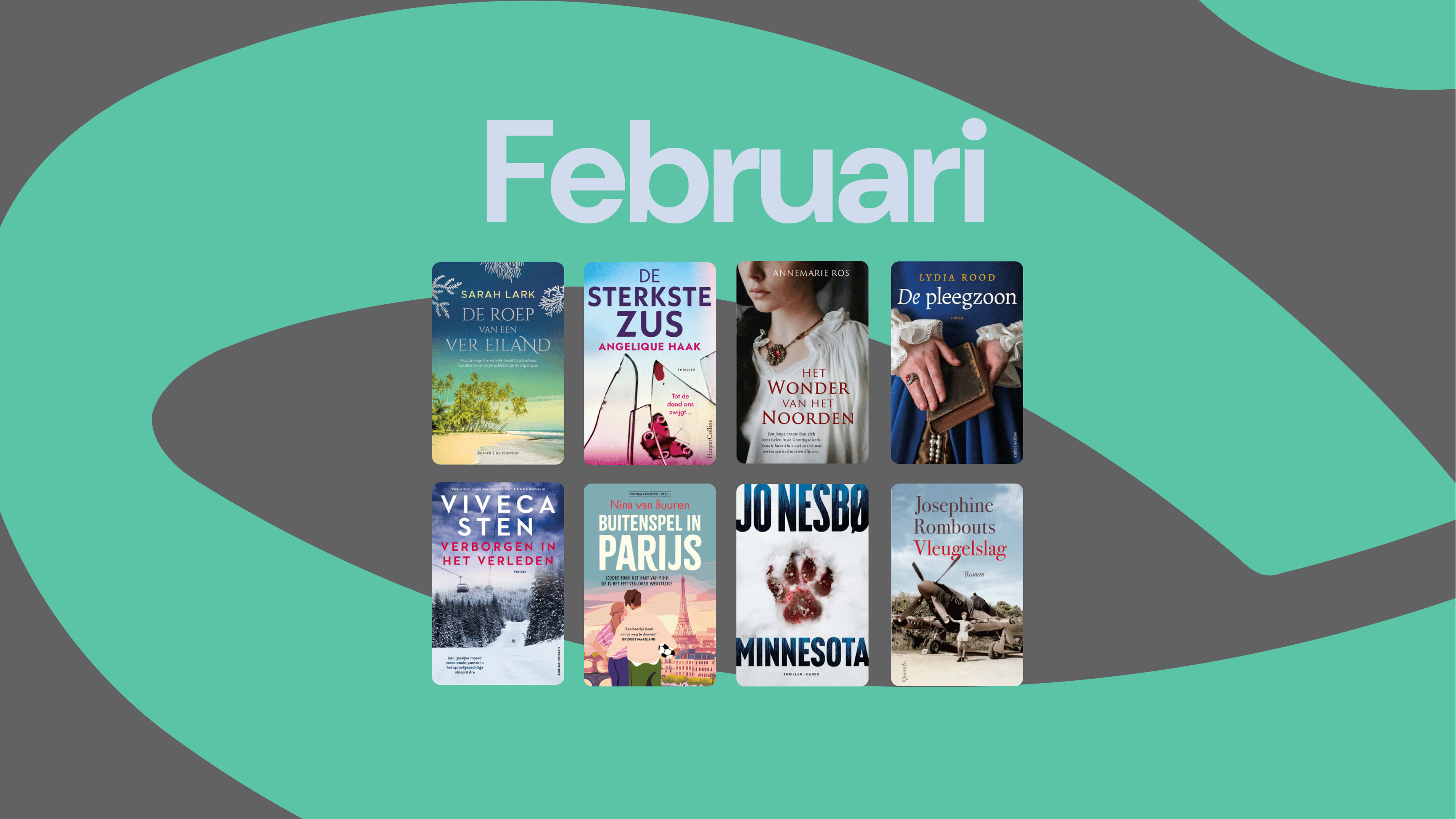 Bookchoice februari 2026 boeken selectie e-books luisterboeken