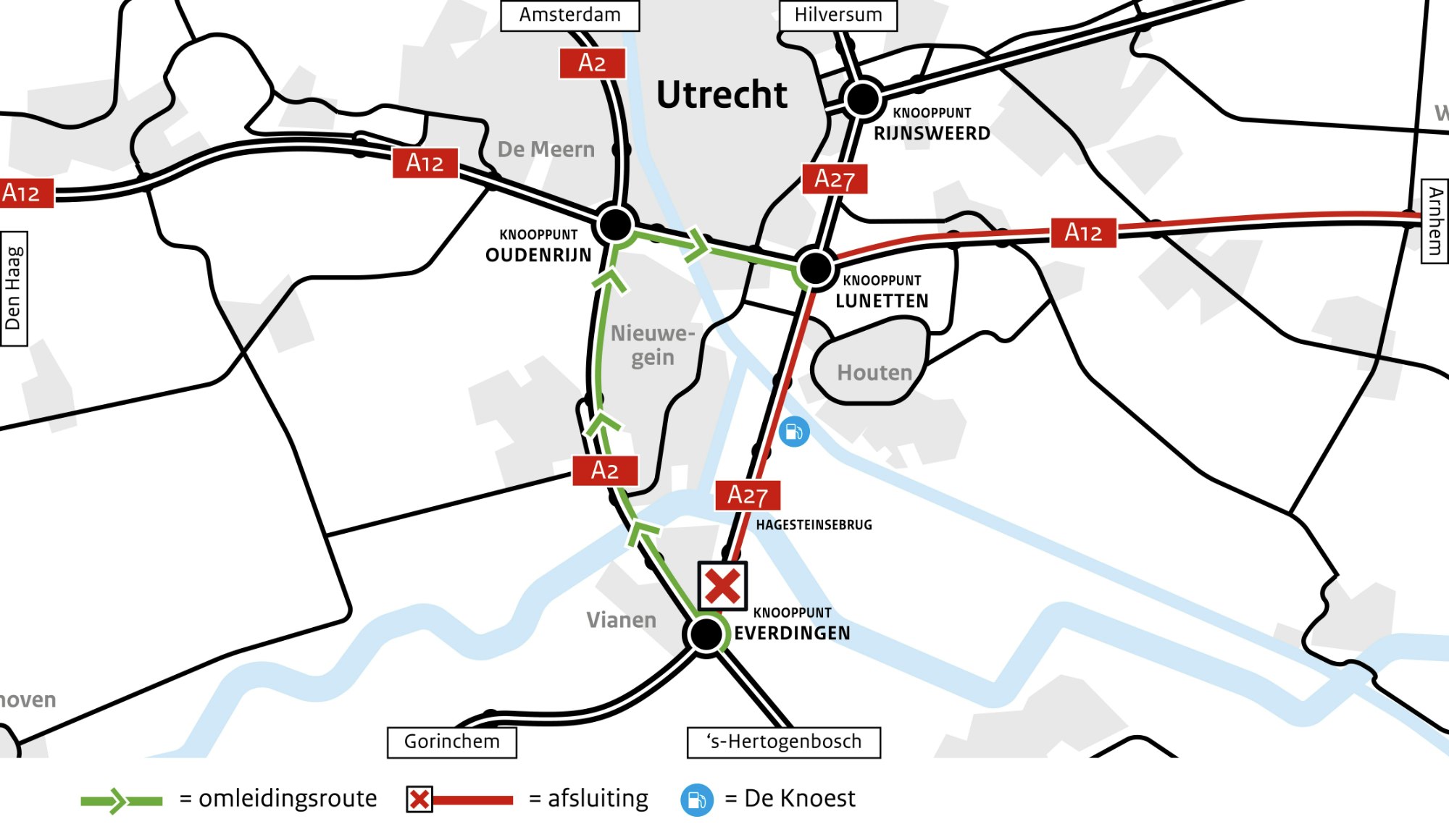 A27 A28 A20 N4 Afgesloten Dit Weekend
