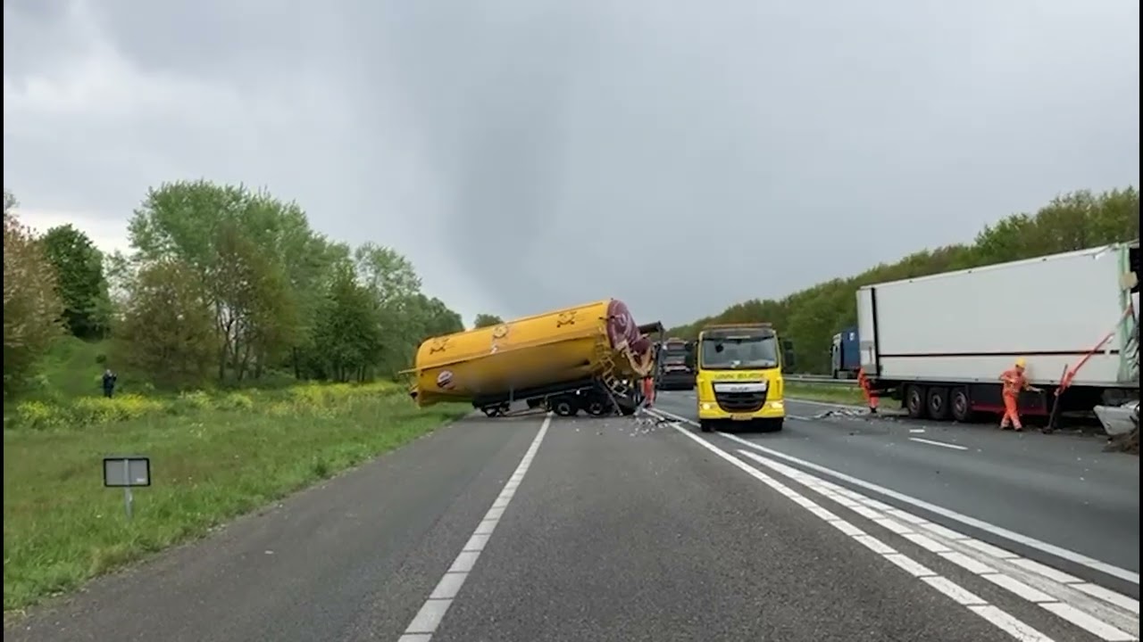 Ongeval A58 A59 A12 Zaandam verkeersinfo vandaag