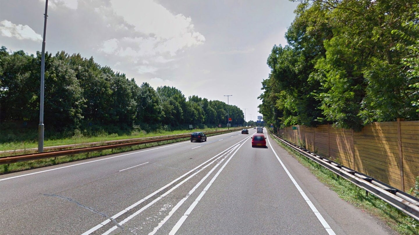 Waterlinieweg Utrecht afgesloten werk verkeer