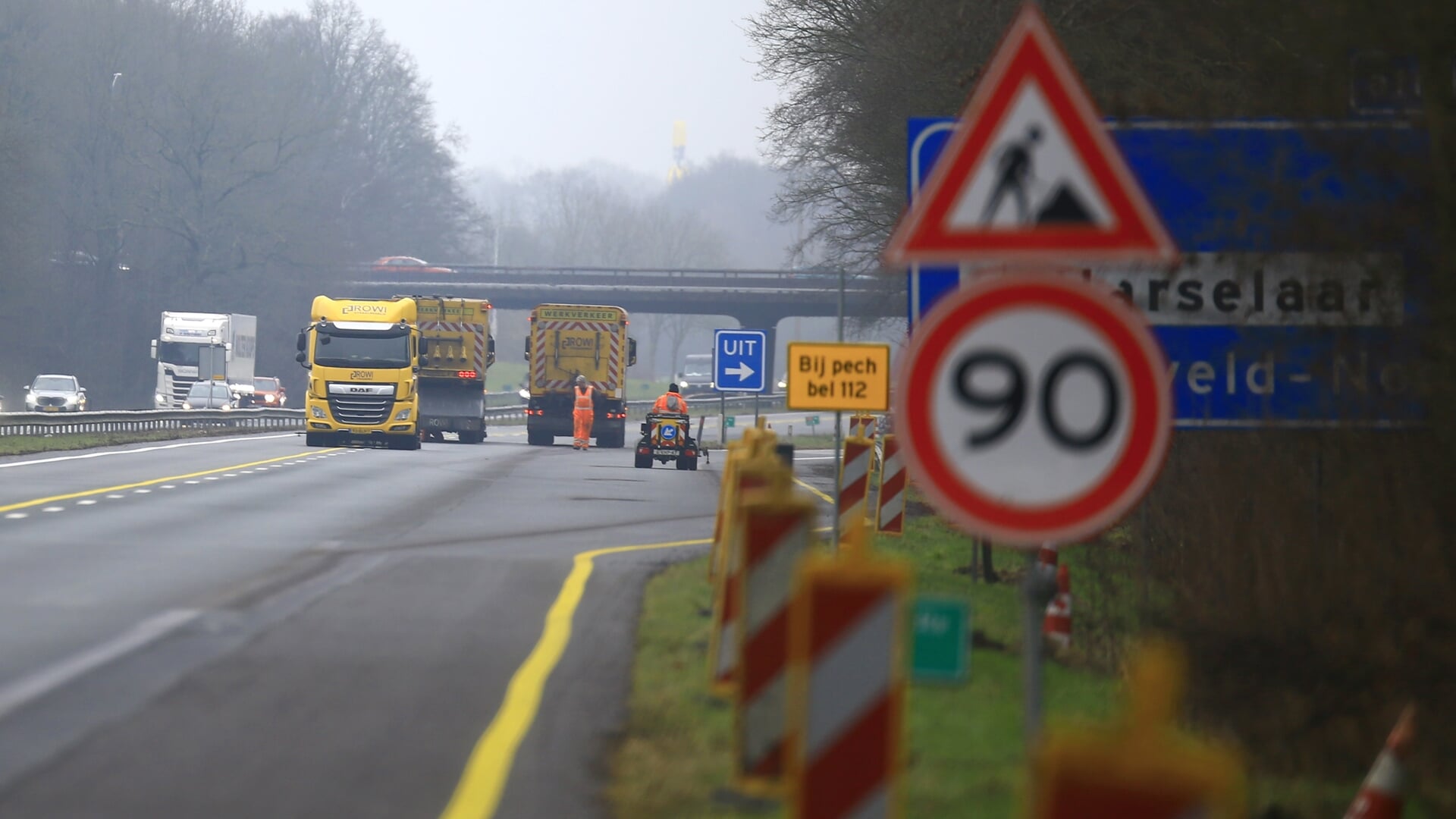 N275, A30 Afgesloten Vandaag Verkeer
