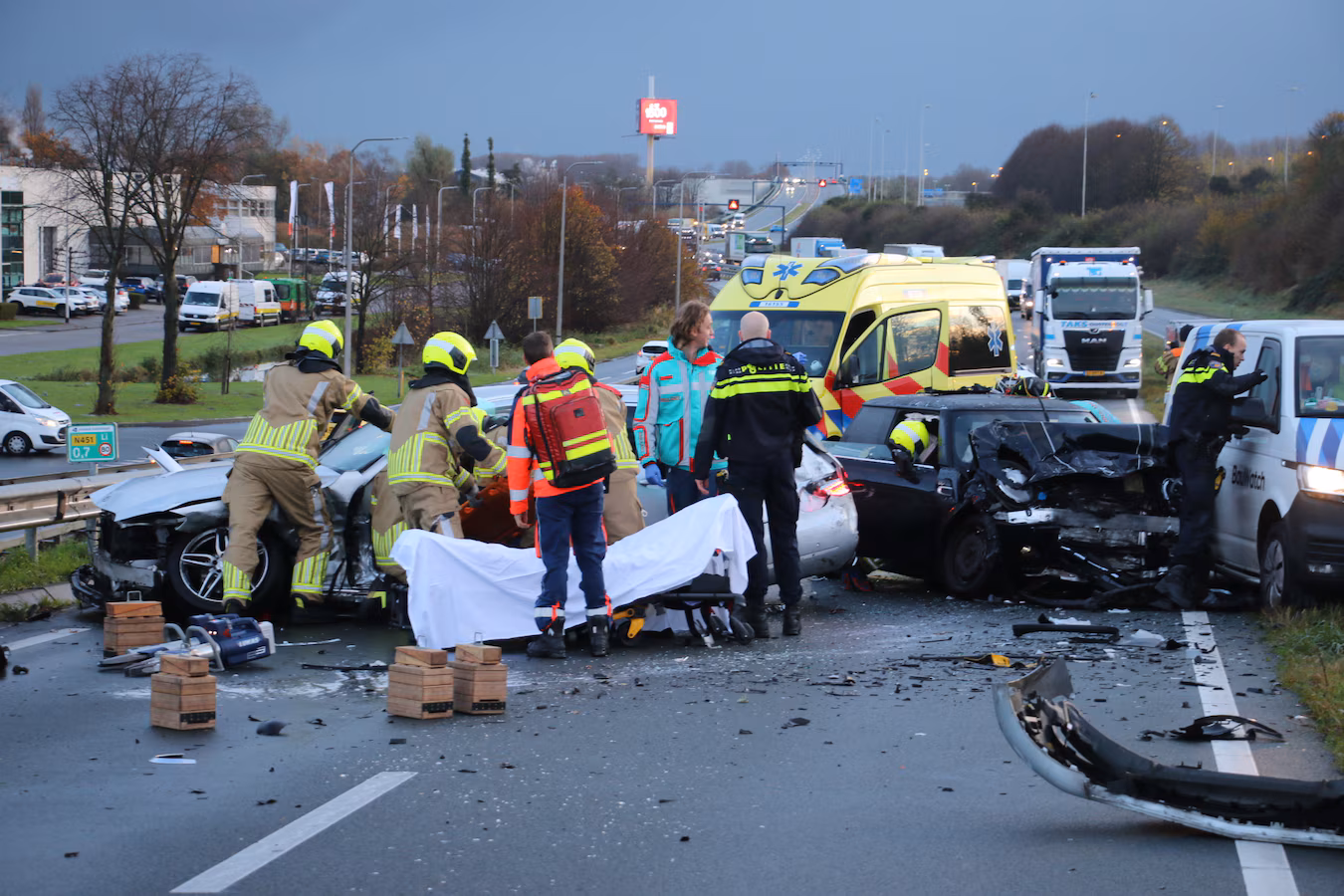 Ongeluk Waddinxveen Vandaag Verkeer