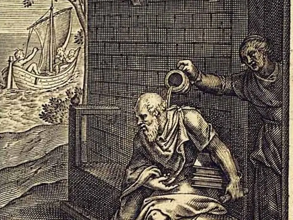 Hoe heet de tweede vrouw van Socrates Xanthippe