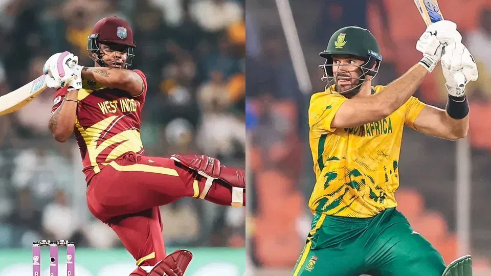 West Indies vs South Africa match scorecard