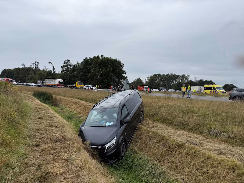 Ongeluk A18 vandaag 28 februari 2026