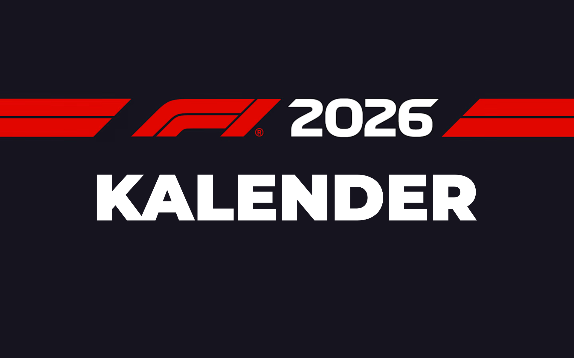 Formule 1 Kalender 2026 Maart: Data GP Australië, China