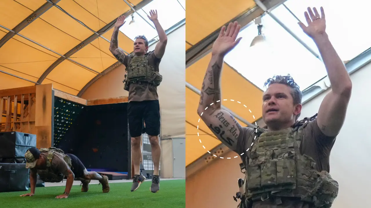 Pete Hegseth Tattoos Waarom De Afbeeldingen Aandacht Krijgen