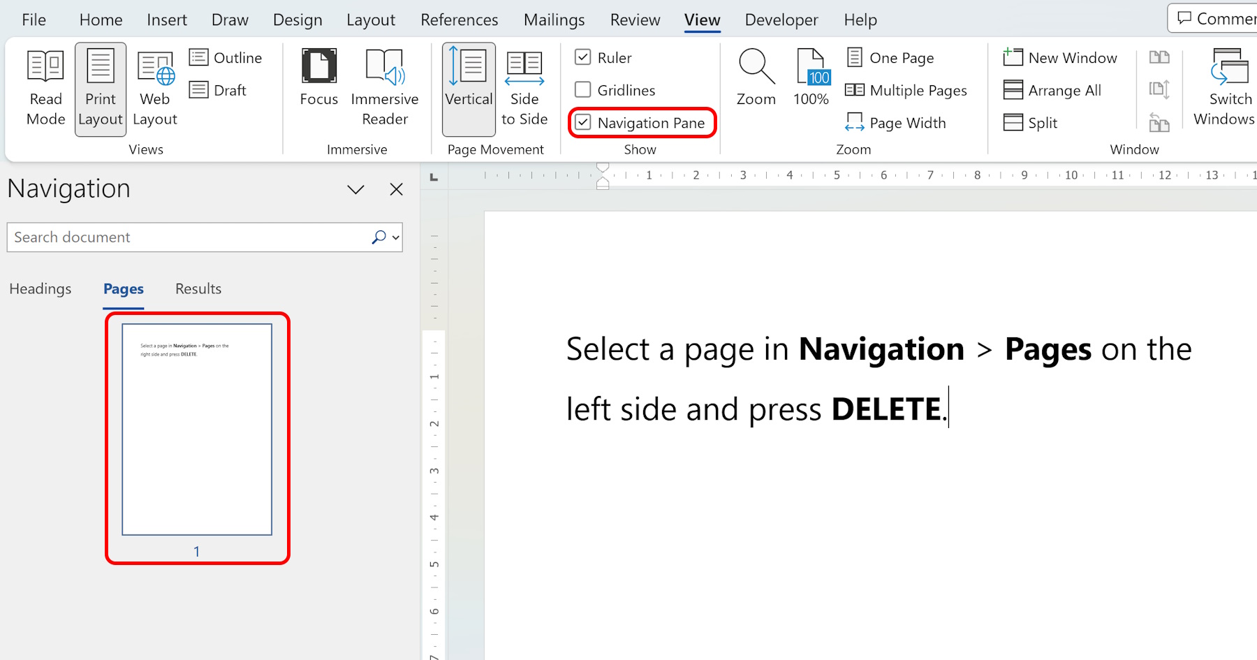 How To Delete A Page In Word – Blank Page Of Extra Pagina Verwijderen